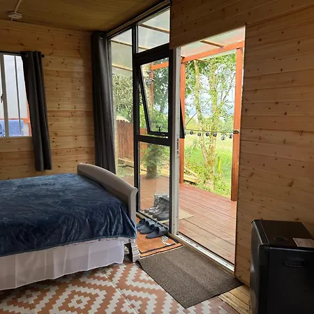 Valley View In The Woods On A Farm Camping *