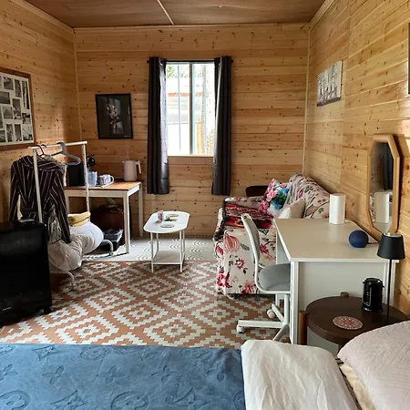 Valley View In The Woods On A Farm Camping *