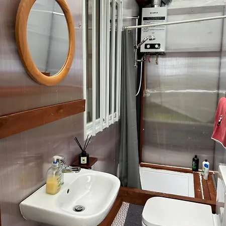 Valley View In The Woods On A Farm Camping