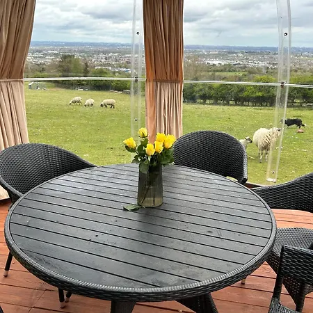 Valley View In The Woods On A Farm