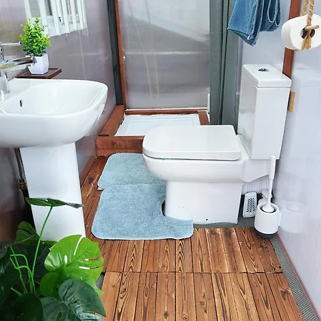 Valley View In The Woods On A Farm Camping *