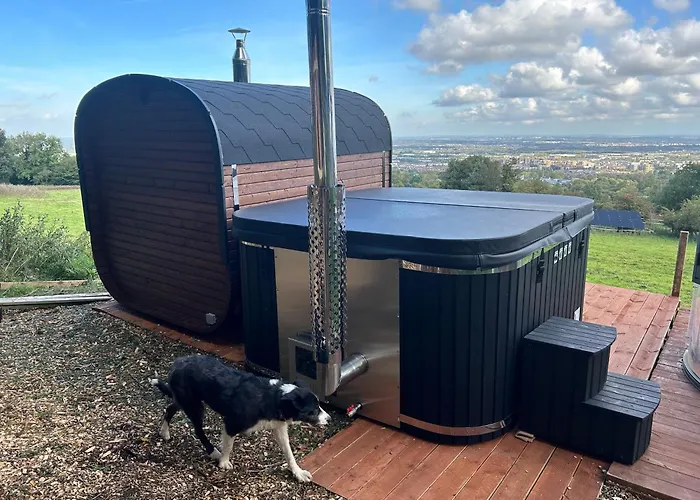 Camping Valley View In The Woods On A Farm