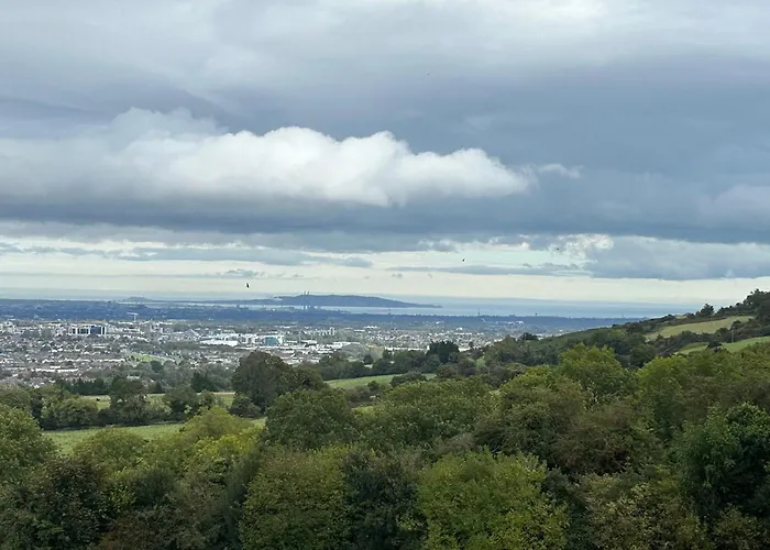 Valley View In The Woods On A Farm Camping