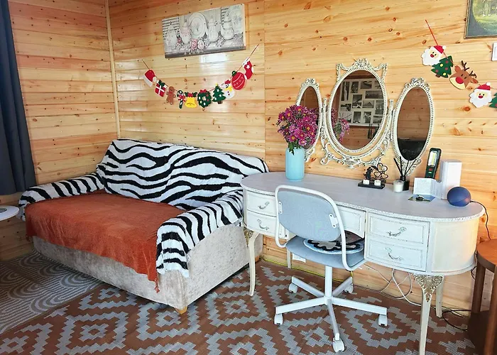 Valley View In The Woods On A Farm