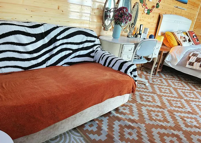 Valley View In The Woods On A Farm