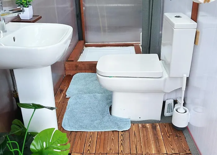 Valley View In The Woods On A Farm Camping *